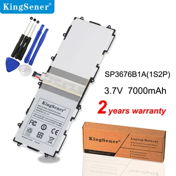 Kingsener Sp3676b1a (1s2p ) Tablett Aku Samsung Galaxy Märkus Tab 2 10.1 P5100 P5110 P7500 P7510 N8000 N8010 N8013 7000mAh