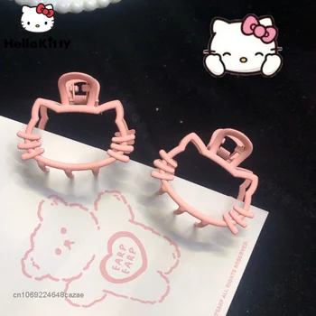Sanrio Hello Kitty Küünis Clip Armas Neiu Südame Juuksed Clip Uue Super Super Magus Haldjas Juuksed Küünis Pehme Õde Juuksed Tarvikud Y2k
