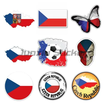 Tšehhi Vabariik Lipu Kaart Euroopa Riik, Kleebised Akna-Ukseline Auto Sülearvuti Kleebis